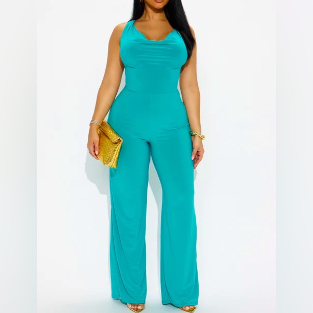 Calling You Over Wide Leg Jumpsuit NEW 🏷️